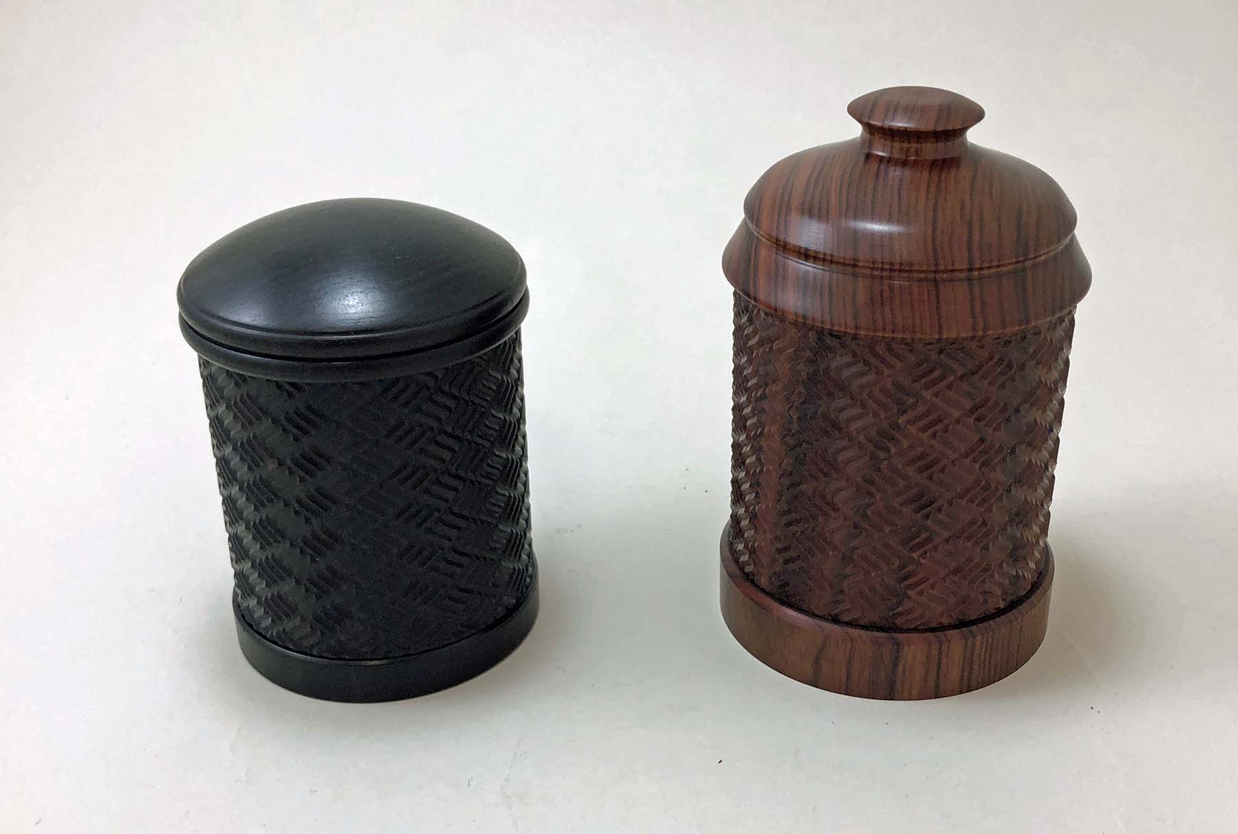 Turned vessel by a Chicago Woodturners member