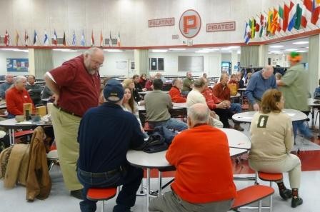 Chicago Woodturners holiday party photo from 2010