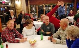 Chicago Woodturners holiday party photo from 2015