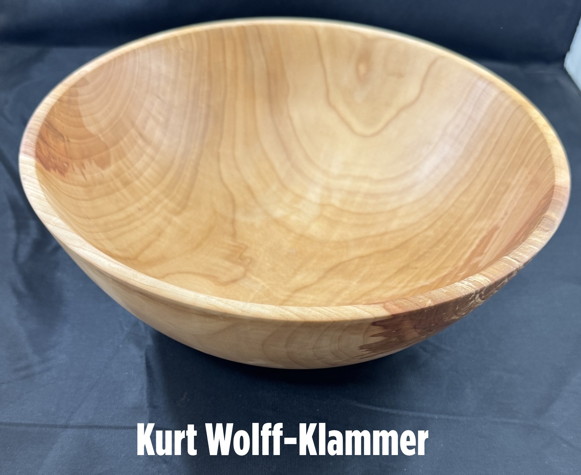 Woodturned bowl featured in the June 2025 Chicago Woodturners newsletter